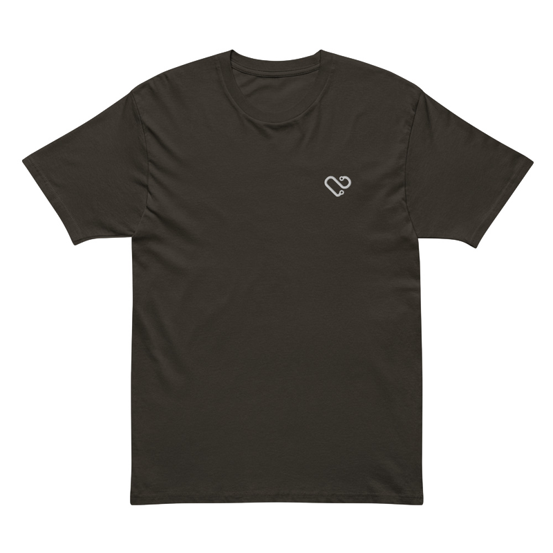 Original Line Premium Cotton Tee — Vintage Black front